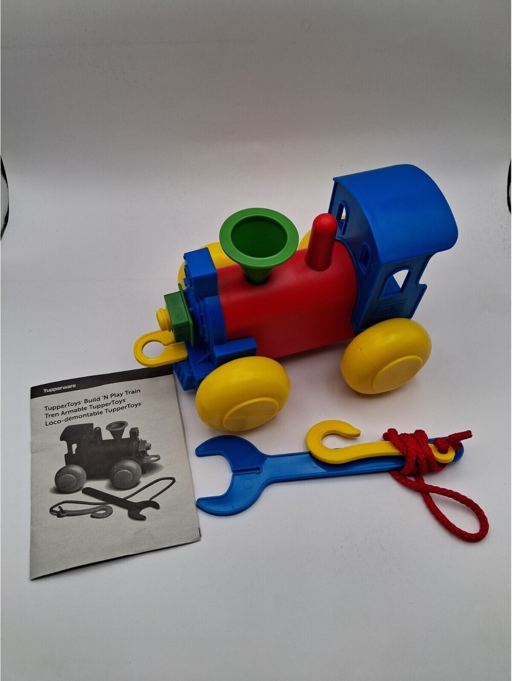 Tupperware Tupper Toys - Build a Train Toy